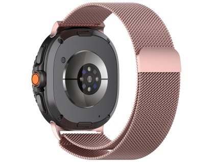 104649 techsuit watchband w009 remienok na samsung galaxy watch8 40mm watch8 44mm watch8 classic ruzovy