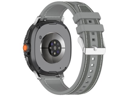 104703 techsuit watchband w051 remienok na samsung galaxy watch8 40mm watch8 44mm watch8 classic sivy