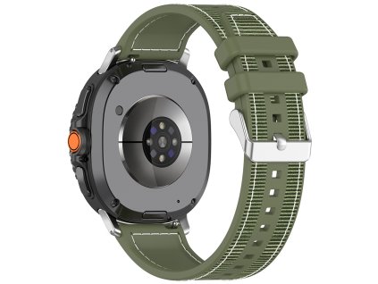 104697 techsuit watchband w051 remienok na samsung galaxy watch8 40mm watch8 44mm watch8 classic zeleny