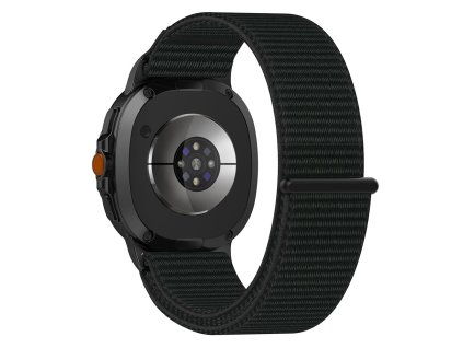 104706 techsuit watchband w054 remienok na samsung galaxy watch8 40mm watch8 44mm watch8 classic cierny