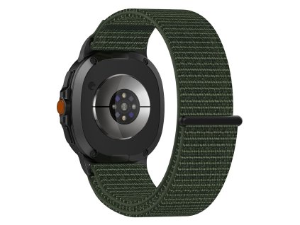 104715 techsuit watchband w054 remienok na samsung galaxy watch8 40mm watch8 44mm watch8 classic tmavozeleny