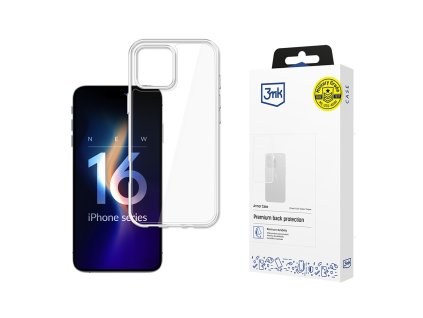 106566 3mk armor case ochranny obal na iphone 16 pro priehladny