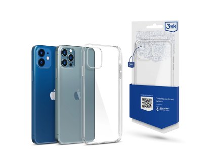 106485 1 3mk clear case ochranny obal na iphone 12 iphone 12 pro priehladny