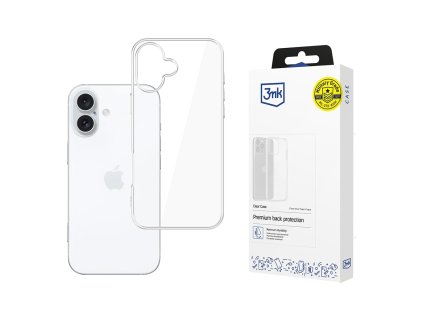106845 3mk clear case ochranny obal na iphone 17 priehladny