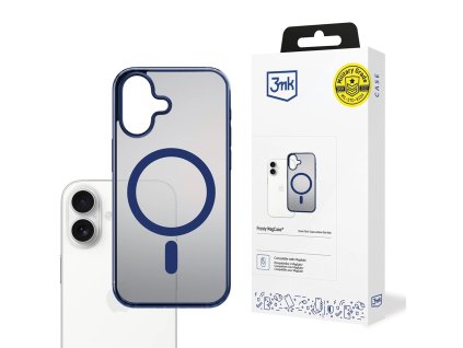 107121 3mk frosty magcase ochranny obal na iphone 17 modry