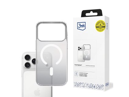 107127 7 3mk frosty magcase ochranny obal na iphone 17 pro biely