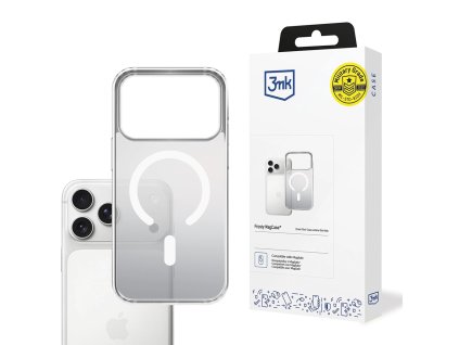 107157 1 3mk frosty magcase ochranny obal na iphone 17 pro max biely