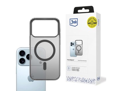 107148 3mk frosty magcase ochranny obal na iphone 17 pro max cierny