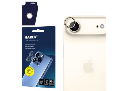 107010 3mk hardy lens protection pro ochrana kamery pre iphone 17 air titanovo zlata