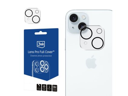 106476 3mk lens protection full cover ochrana kamery pre iphone 15 iphone 15 plus cira
