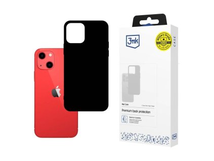 106719 3mk matt case ochranny obal na iphone 13 cierny