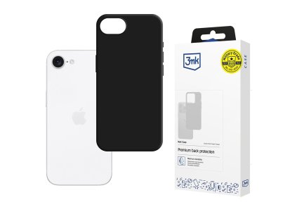 106692 3mk matt case ochranny obal na iphone 16e cierny