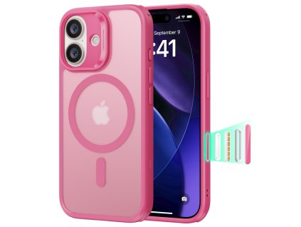 105174 esr classic hybrid halolock ochranny obal na iphone 17 matny ruzovy