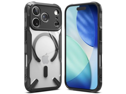 107247 ringke fusion x magsafe ochranny obal na iphone 17 pro max cierny
