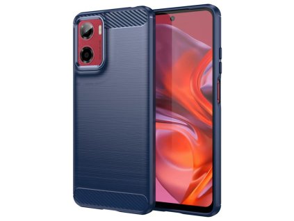 106269 techsuit carbon silicone ochranny obal na motorola moto g05 e15 modry