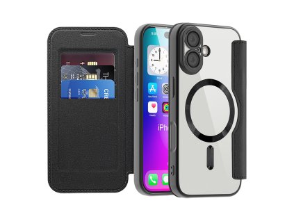 107205 2 techsuit smartmag book case ochranny obal na iphone 17 cierny
