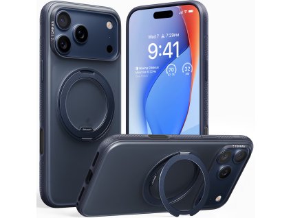 105717 6 torras ostand r fitness series ochranny obal na iphone 17 pro tmavomodry