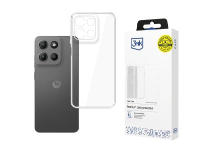 111429 3mk clear case ciry obal na motorola moto g15 g15 power priehladny