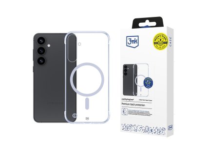 110562 1 3mk just20g magcase magneticky obal na samsung galaxy s25 priehladny