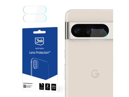 107580 3mk lens protection 2 ks ochranne sklo objektivu na google pixel 8 pro priehladne
