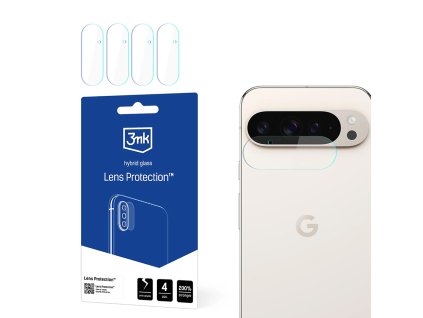 110970 3mk lens protection 4 ks ochranne sklo objektivu na google pixel 9 pro xl priehladne