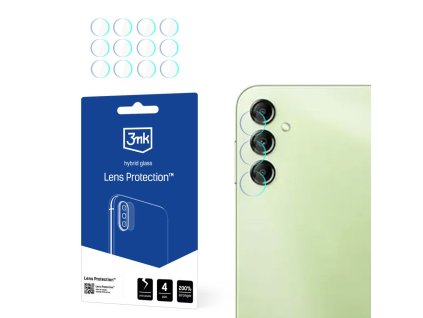 110619 3mk lens protection 4 ks ochranne sklo objektivu na samsung galaxy a14 4g a14 5g priehladne