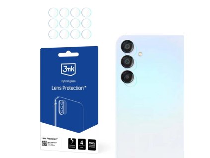 110625 3mk lens protection 4 ks ochranne sklo objektivu na samsung galaxy a15 5g priehladne