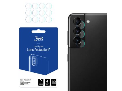 110613 3mk lens protection 4 ks ochranne sklo objektivu na samsung galaxy s21 5g priehladne