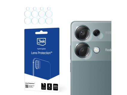 110775 3mk lens protection 4 ks ochranne sklo objektivu na xiaomi redmi note 13 pro 4g priehladne