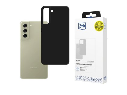 110745 3mk matt case obal na samsung galaxy s21 fe 5g cierny