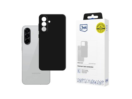 110433 3mk silicone case obal na samsung galaxy a56 5g cierny