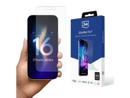 108849 1 3mk silky matt pro protective film ochranna folia na iphone 16 priehladna