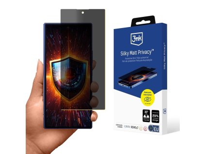 110736 1 3mk silky matt protective film matna ochranna folia s privatnym filtrom na samsung galaxy z fold7 s privatnym filtrom