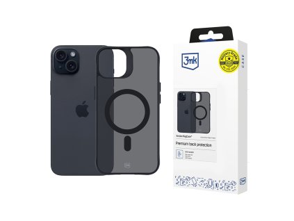 109101 1 3mk smoke magcase obal na iphone 15 cierny