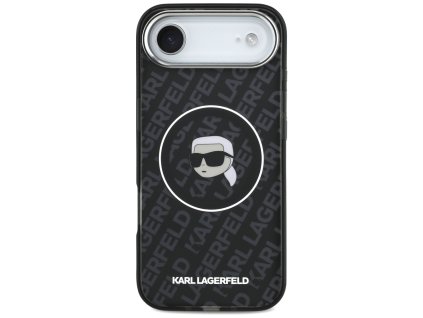 108441 karl lagerfeld iml magsafe obal na iphone 17 air cierny karl s head