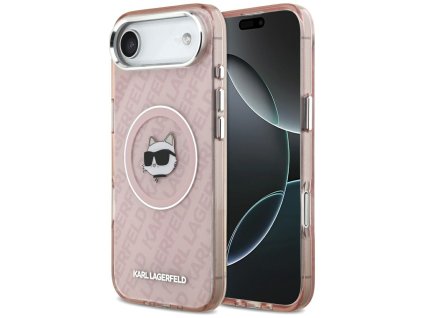 108438 karl lagerfeld iml magsafe obal na iphone 17 air ruzovy choupette s head