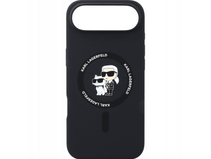 108492 karl lagerfeld silicone ring magsafe obal na iphone 17 air cierny karl choupette