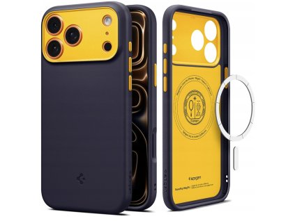 109371 spigen caseology nano pop magsafe ochranny obal na iphone 17 pro modro namornicky
