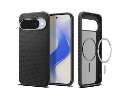 107658 spigen liquid air magsafe ochranny obal na google pixel 10 10 pro matne cierny