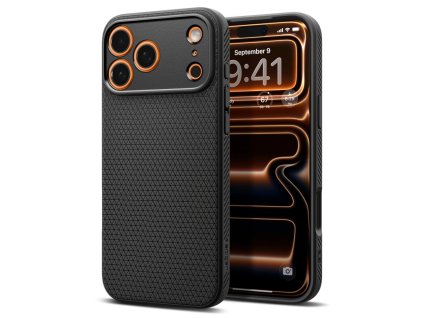 108501 7 spigen liquid air ochranny obal na iphone 17 pro max matne cierny