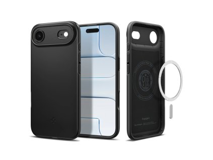 108651 7 spigen thin fit magsafe ochranny obal na iphone 17 air cierny