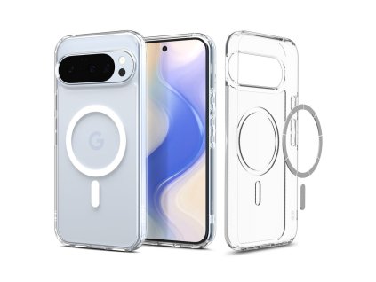 107646 spigen ultra hybrid magsafe ochranny obal na google pixel 10 pro xl priehladny biely