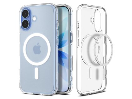 109380 spigen ultra hybrid magsafe ochranny obal na iphone 17 mrazivo biely