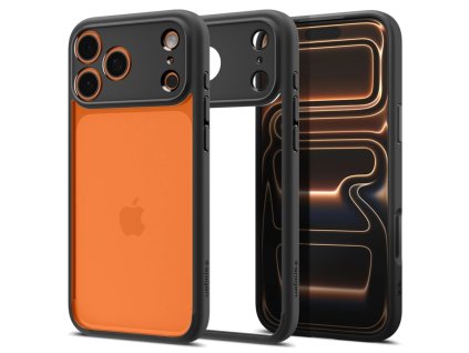 109392 spigen ultra hybrid ochranny obal na iphone 17 pro matne cierny