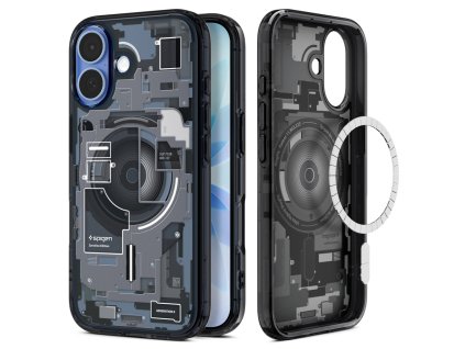109455 spigen ultra hybrid zero one magsafe ochranny obal na iphone 17 cierny