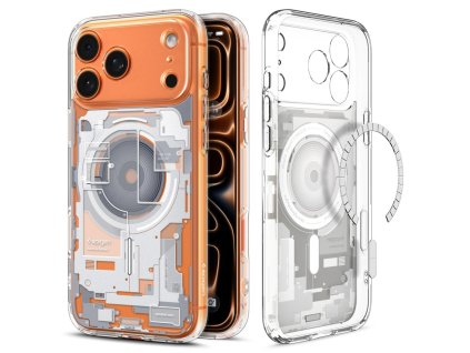 109347 spigen ultra hybrid zero one magsafe ochranny obal na iphone 17 pro biely