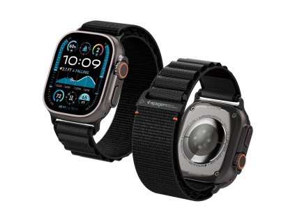 109482 spigen wbf1 remienok na apple watch 6 7 8 9 10 se se 2 ultra ultra 2 44 45 46 49mm cierny