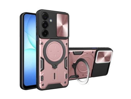110418 techsuit camguard pro kryt s posuvnou ochranou objektivu na samsung galaxy a17 5g a17 4g ruzovo zlaty