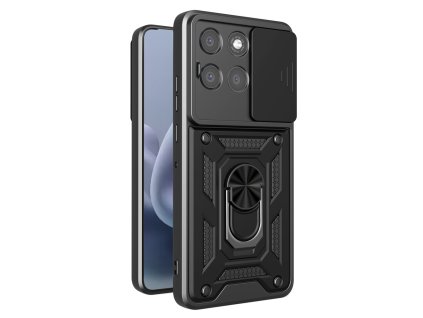 111342 techsuit camshield series kryt s posuvnou ochranou objektivu na motorola moto g86 power cierny