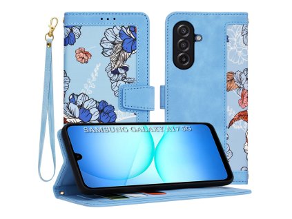 110346 techsuit flipcraft knizkove puzdro na samsung galaxy a17 5g a17 4g vibrant blue